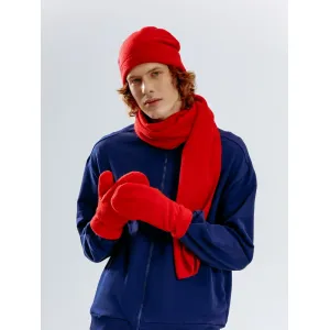 Шарф Fleecy, красный