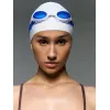 Очки для плавания Swimatic, синие с белым