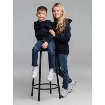 Худи детское Kirenga Kids 2.0, темно-синее Худи детское Kirenga Kids 2.0, темно-синее