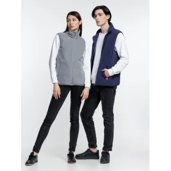 Жилет флисовый унисекс Nesse, темно-синий