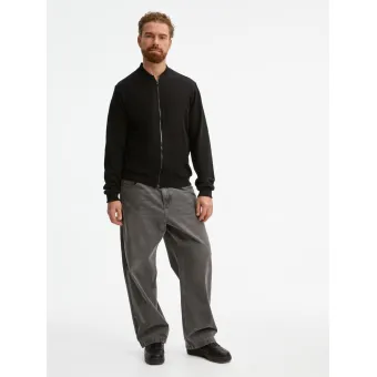 Бомбер унисекс Townie, черный