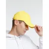 Бейсболка Spiker, желтая с белым