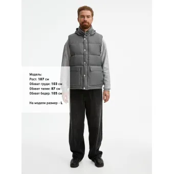 Жилет Ben Mac, серый Жилет Ben Mac, серый