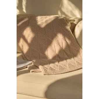 Плед Aspetta, молочный Плед Aspetta, молочный