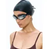 Очки для плавания зеркальные Underwater, черные